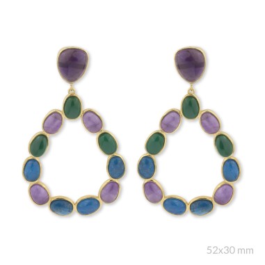 Boucles d'oreilles en Argent