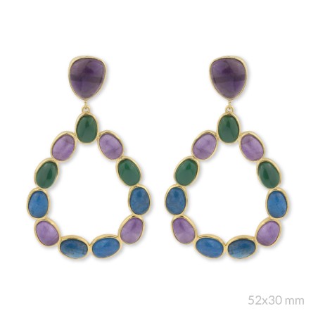 Boucles d'oreilles en Argent