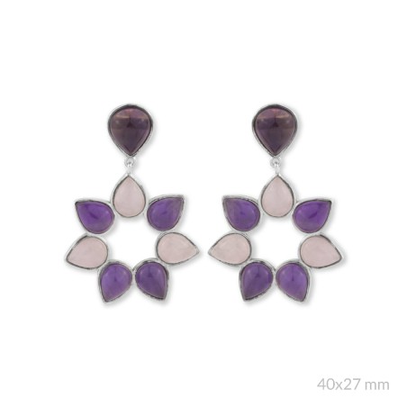 Boucles d'oreilles en Argent