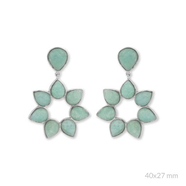 Pendientes de Plata de Ley