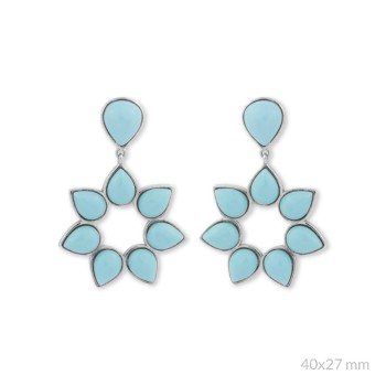 Pendientes de Plata de Ley