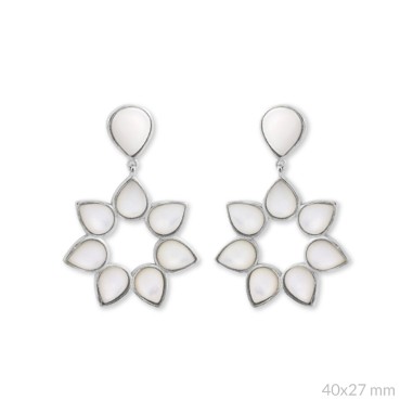 Boucles d'oreilles en Argent