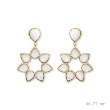 Boucles d'oreilles en Argent