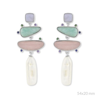 Boucles d'oreilles en Argent