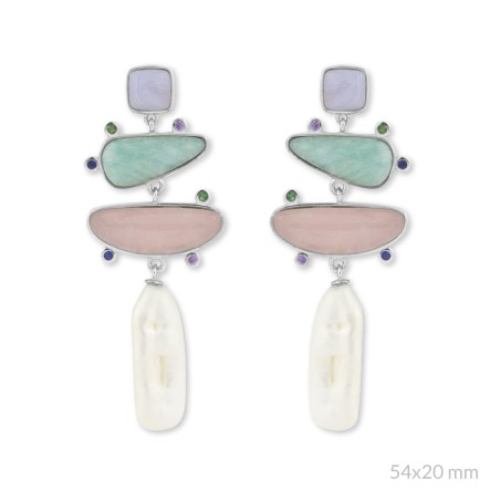 Pendientes de Plata de Ley