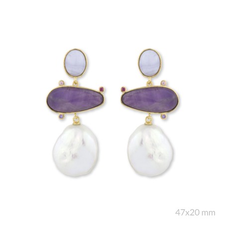 Pendientes de Plata de Ley