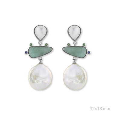 Boucles d'oreilles en Argent