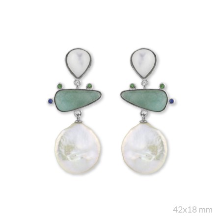 Boucles d'oreilles en Argent