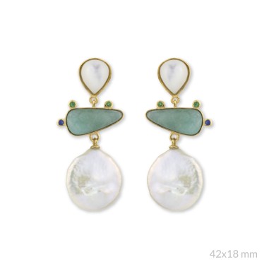 Boucles d'oreilles en Argent