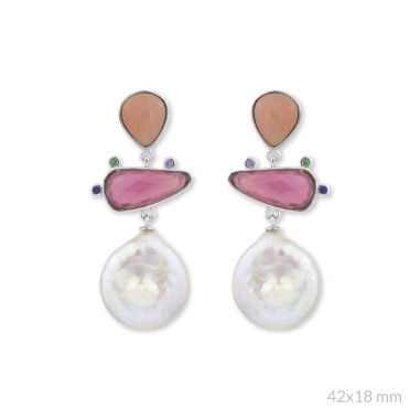 Boucles d'oreilles en Argent
