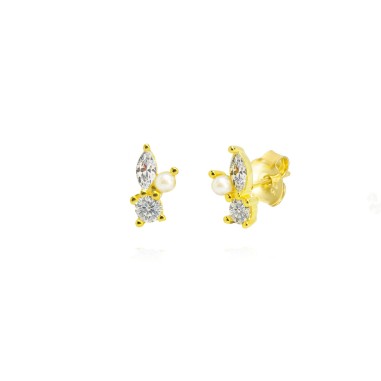 Boucles d'oreilles Zircons