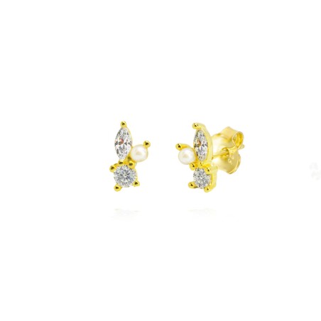 Boucles d'oreilles Zircons