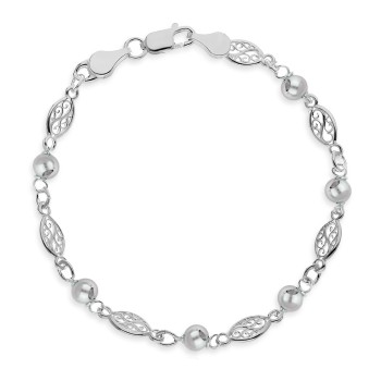 Bracelets Argent lisse 2