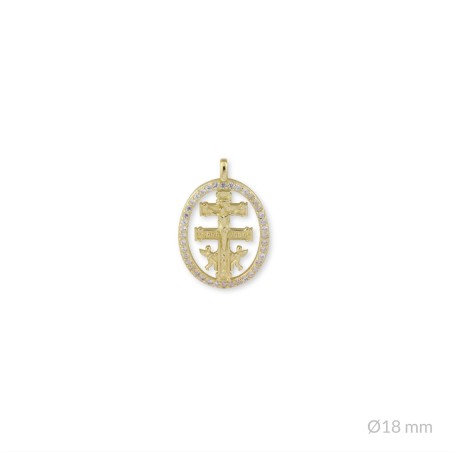 Colgante de Plata de Ley | Cruz de Caravaca