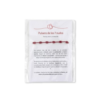 Bracelet en fil rouge 7...