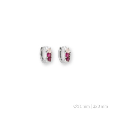Boucles d'oreilles en Argent