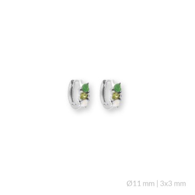 Boucles d'oreilles en Argent