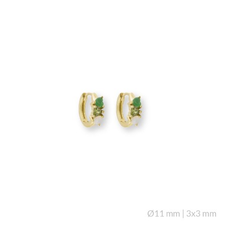 Boucles d'oreilles en Argent