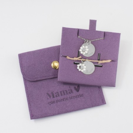 Pack en Argent sterling | Tour de cout et bracelet