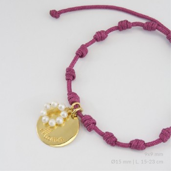 Pulsera de Plata de Ley | Mama