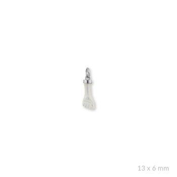 Charm de Plata de Ley | Nácar