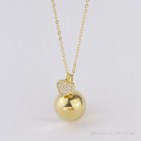 Invocador de Anjos em Prata Esterlina | Ø14 mm