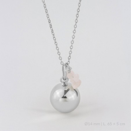 Llamador de Ángel de Plata de Ley