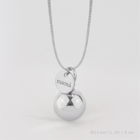 Invocador de Anjos em Prata Esterlina | Ø14 mm