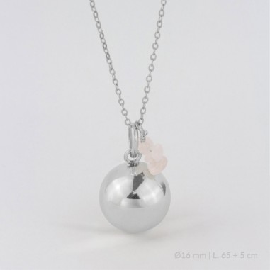 Llamador de Ángel de Plata de Ley | Ø16 mm