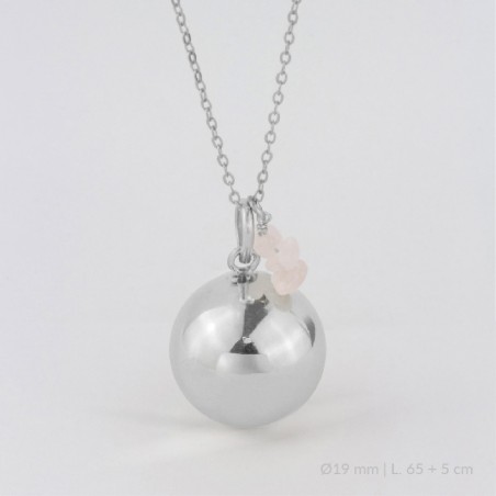 Invocador de Anjos em Prata Esterlina | Ø19 mm