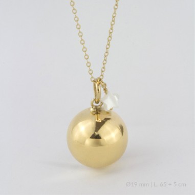 Invocador de Anjos em Prata Esterlina | Ø19 mm