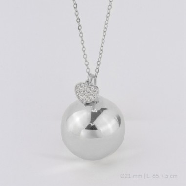 Invocador de Anjos em Prata Esterlina | Ø21 mm