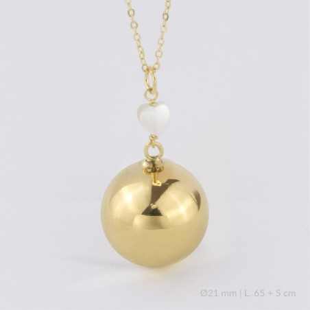 Llamador de Ángel de Plata de Ley | Ø21 mm