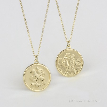 Necklaces Religious Medals and Scapulars