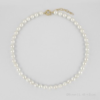 Silver Necklace | Ø8 mm |...