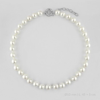 Silver Necklace | Ø10 mm |...