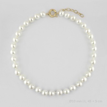 Silver Necklace | Ø10 mm |...