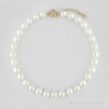 Silver Necklace | Ø12 mm |...