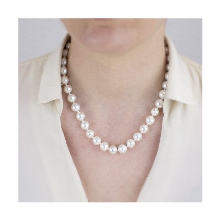 Silver Necklace | Ø10 mm | 45+5 cm extension chain