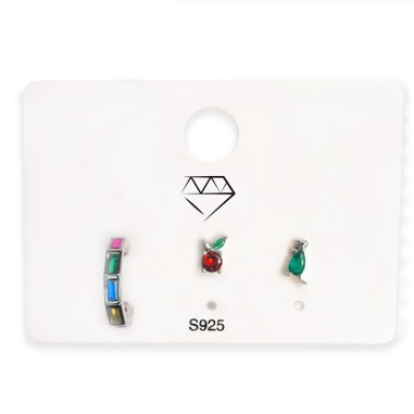 Boucles d'oreilles Zircons