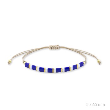 Silver bracelet and gold...