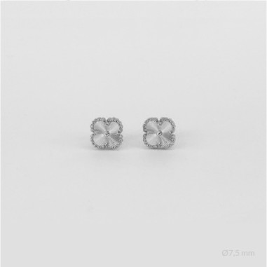 Boucles d'oreilles Argent lisse