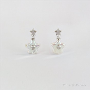 Boucles d'oreilles en Argent