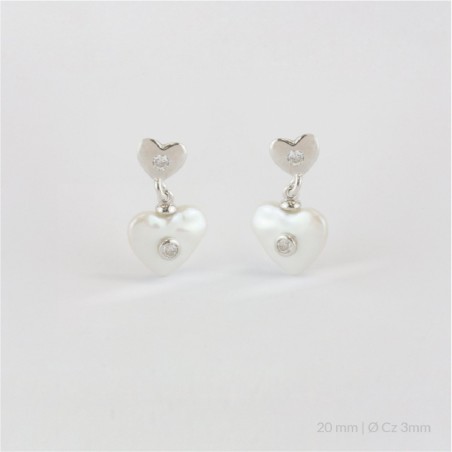 Boucles d'oreilles en Argent