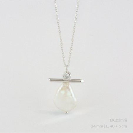 Gargantilhas Pérola/Gema