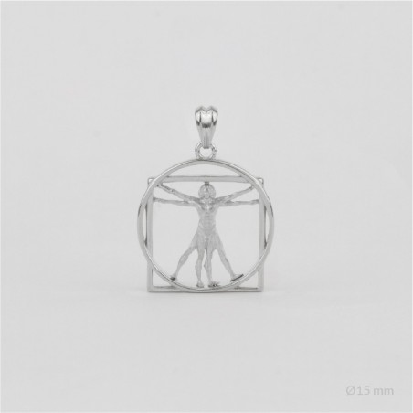 Sterling Silver Necklace | Ø15 mm