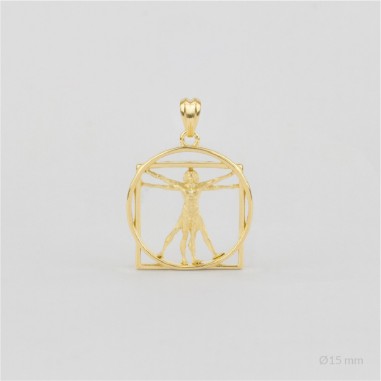 Colgante de Plata de Ley | Ø15 mm