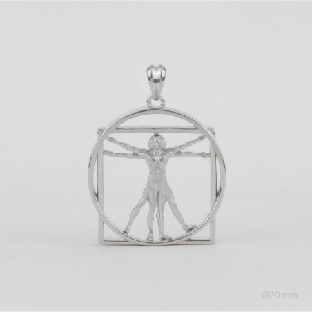 Sterling Silver Necklace | Ø20 mm