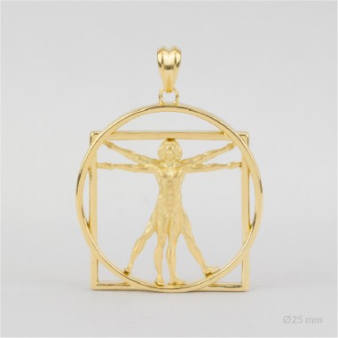 Sautoir en Argent | Ø25 mm