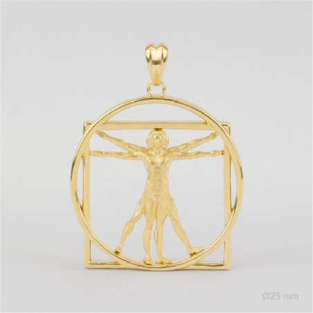 Sterling Silver Necklace | Ø25 mm